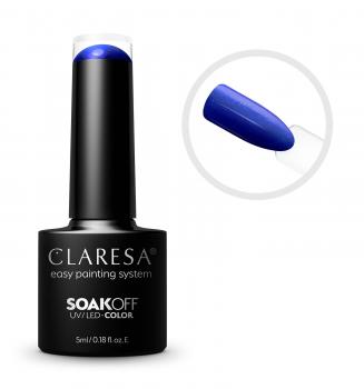 CLARESA SoakOFF UV/LED Gel - Blue 715, 5 ml